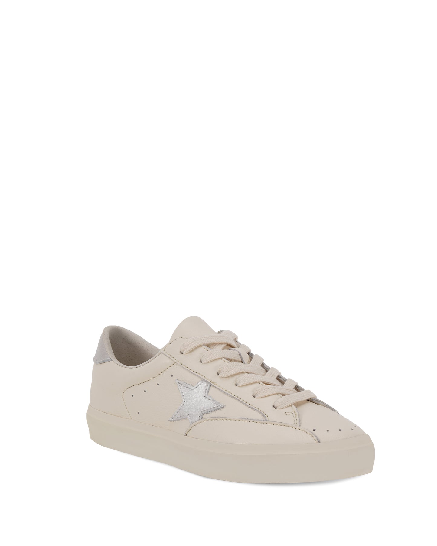 Starlett Women's Beige Silver Sneakers | SJ