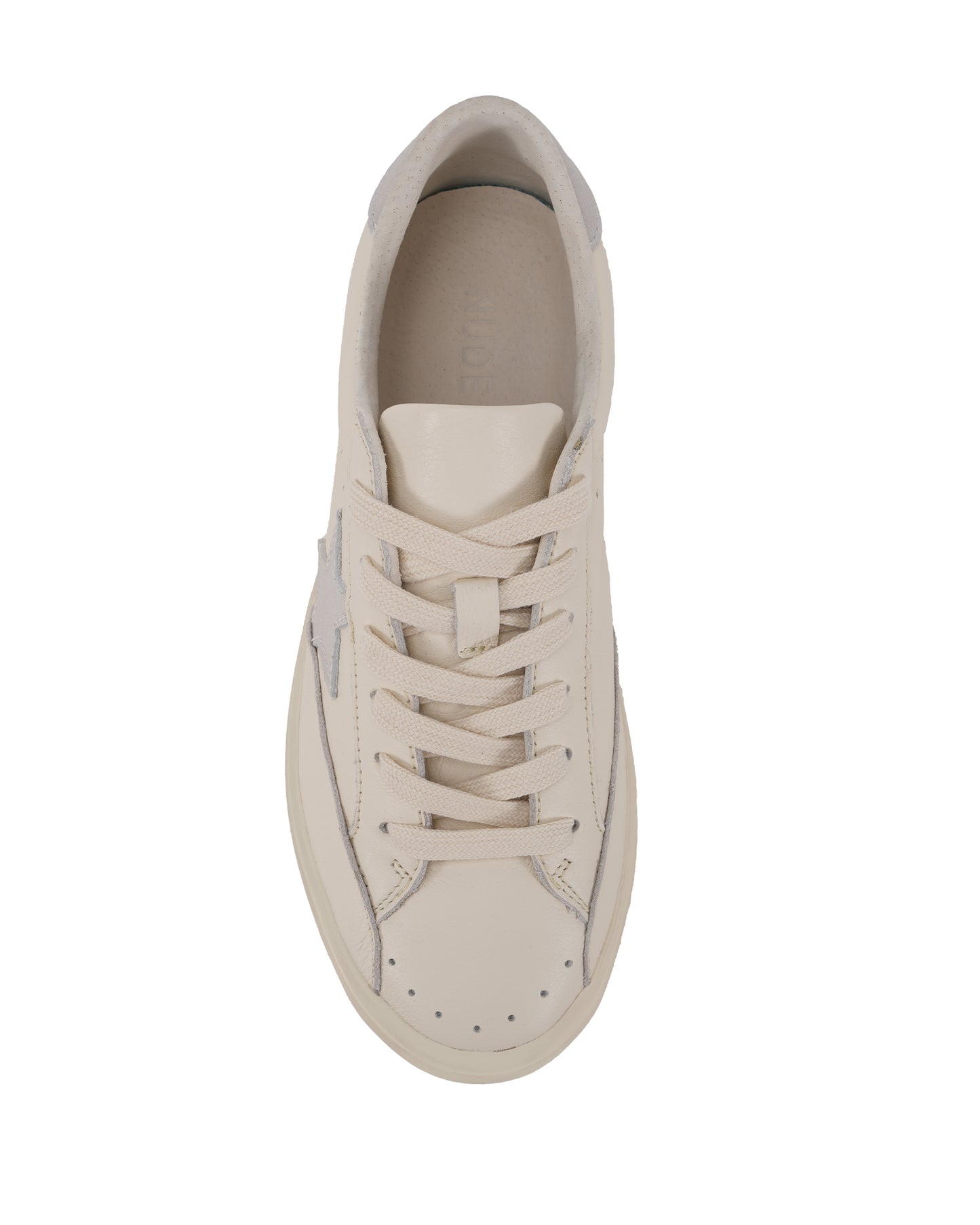 Starlett Women's Beige Silver Sneakers | SJ