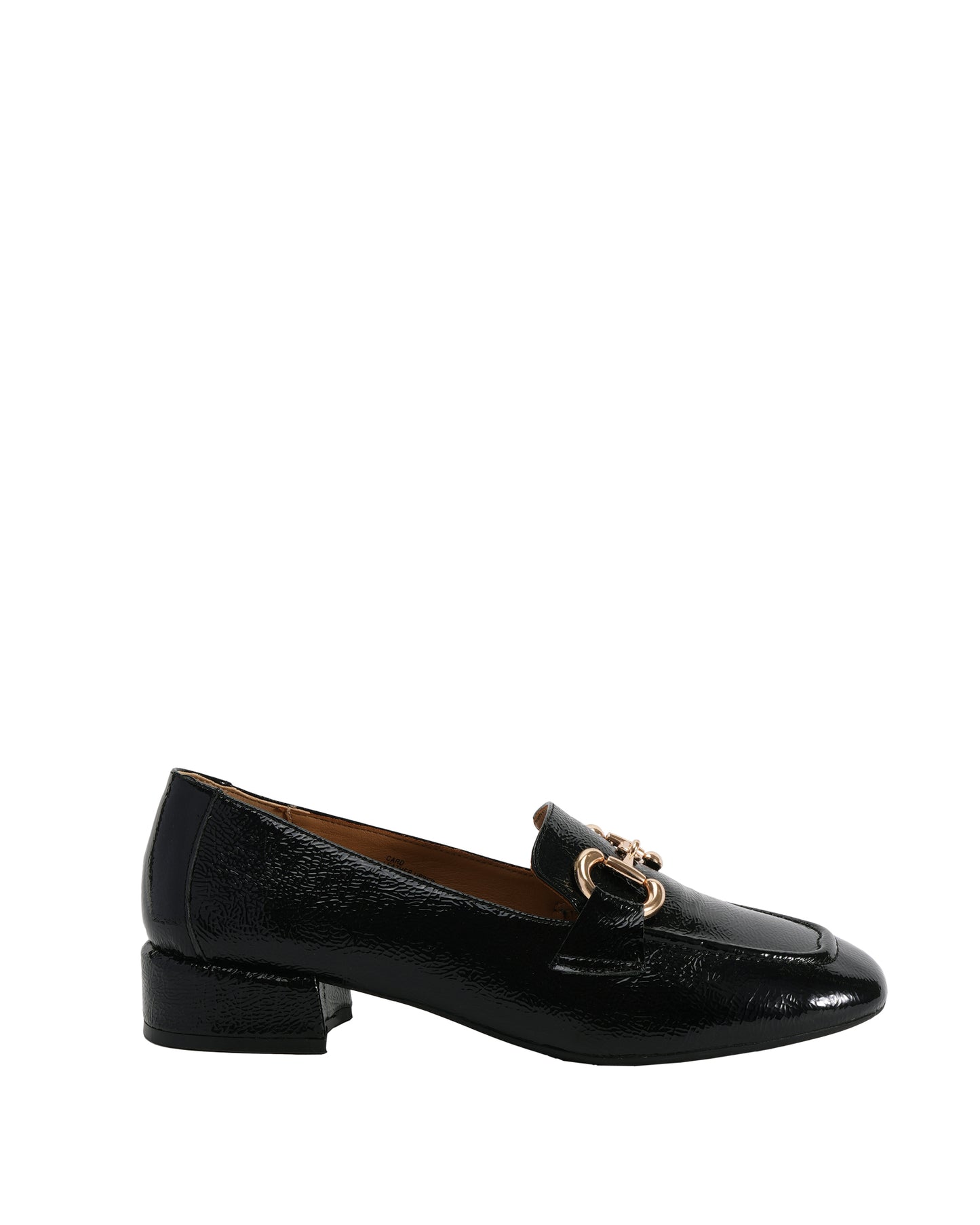 Card Women's Black Loafers | SJ