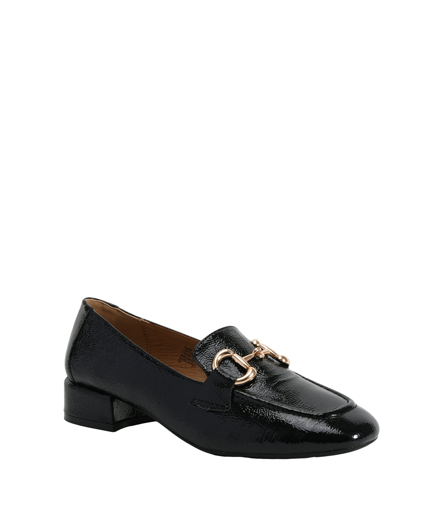 Card Women's Black Loafers | SJ