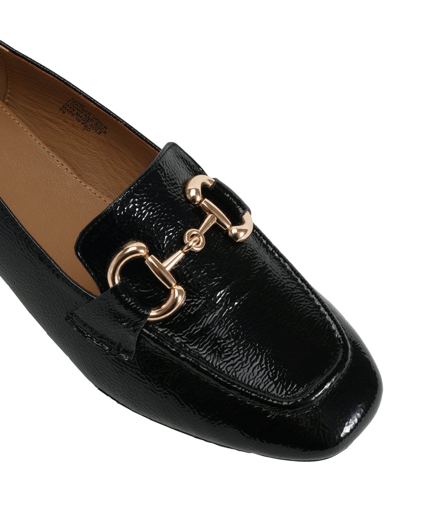 Card Women's Black Loafers | SJ