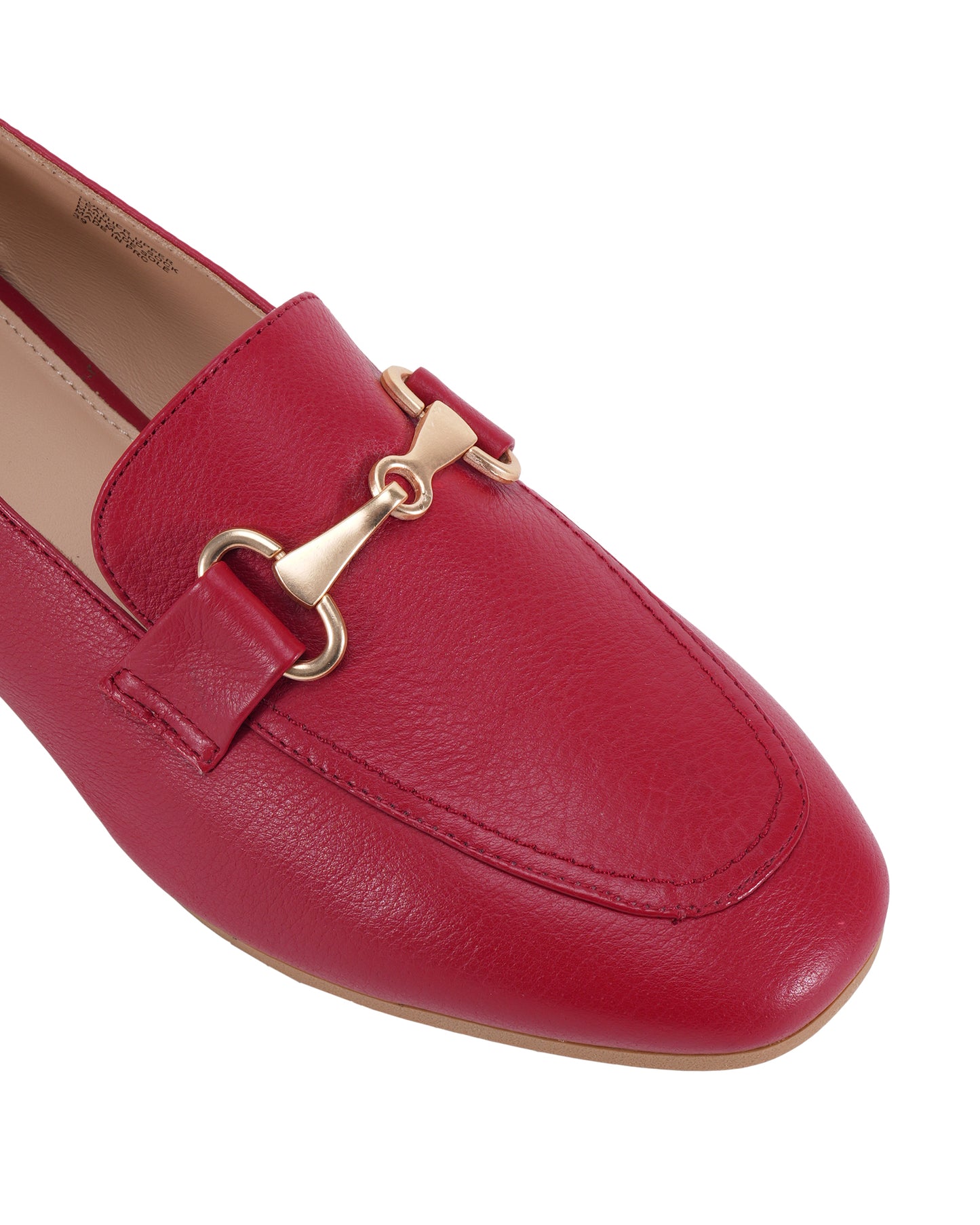 Curl Women's Red Loafers | SJ