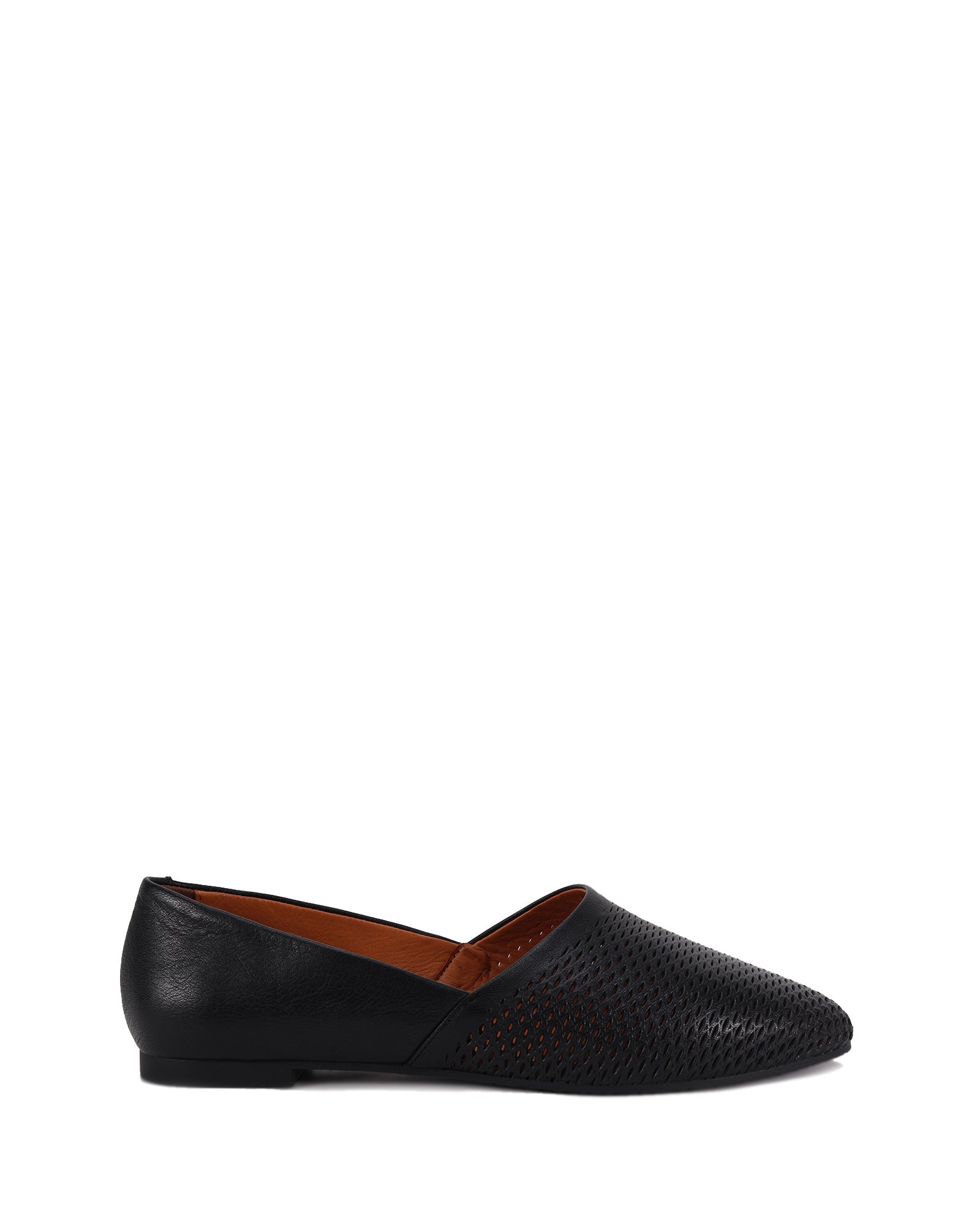 Cozy Women's Black Flat Shoes | SJ