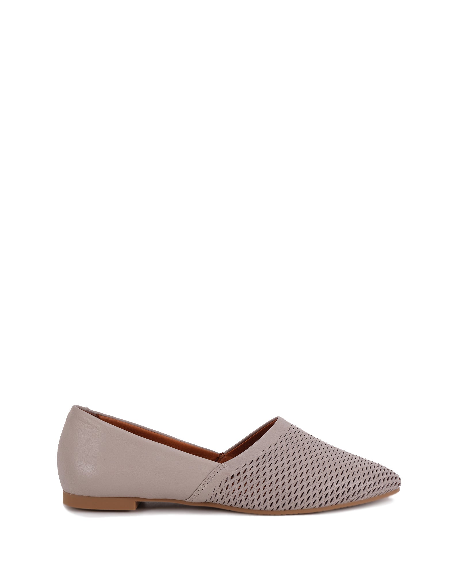 Cozy Women's Grey Flat Shoes | SJ