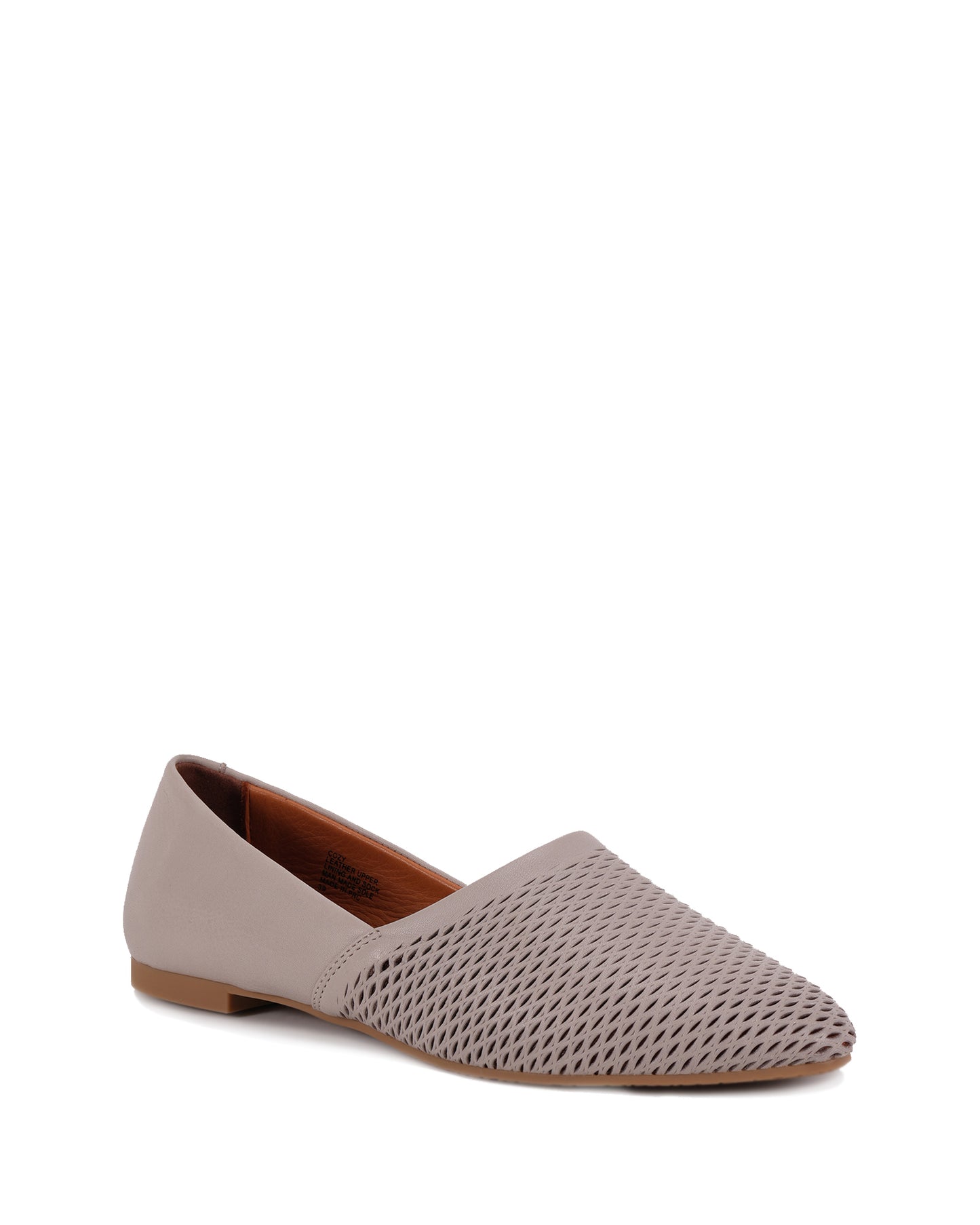 Cozy Women's Grey Flat Shoes | SJ