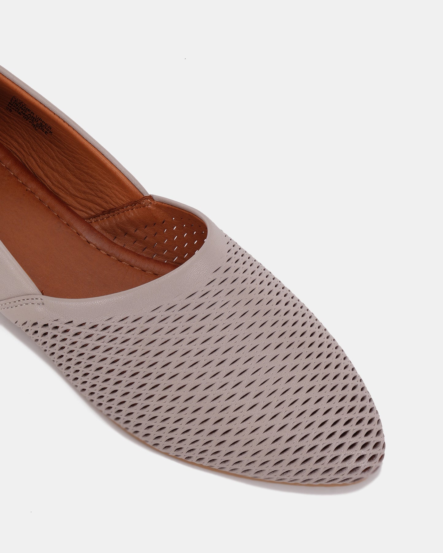 Cozy Women's Grey Flat Shoes | SJ