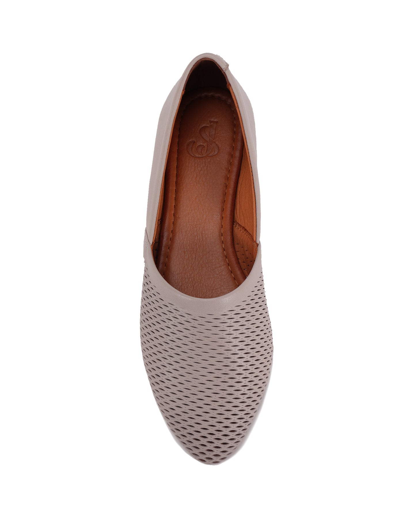 Cozy Women's Grey Flat Shoes | SJ