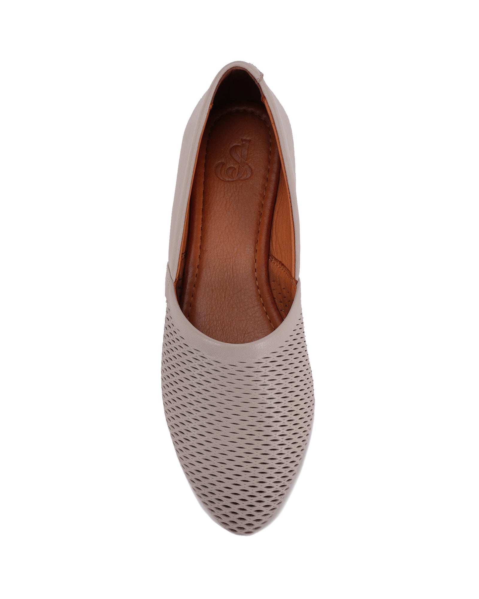 Cozy Women's Grey Flat Shoes | SJ