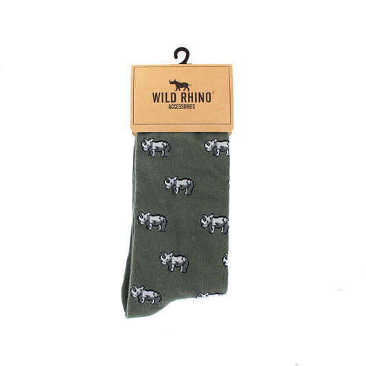 Sock Roy The Rhino Khaki