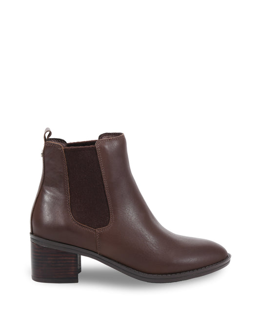 Esther Women's Brown Ankle Boots | Nude