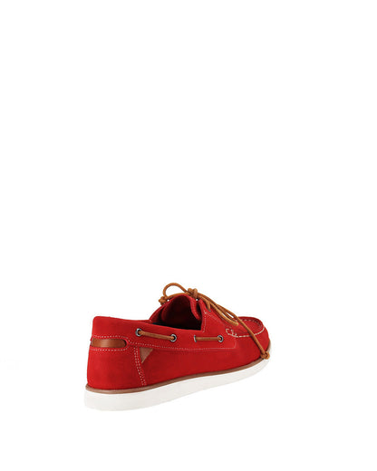BRIGHTON Red Suede