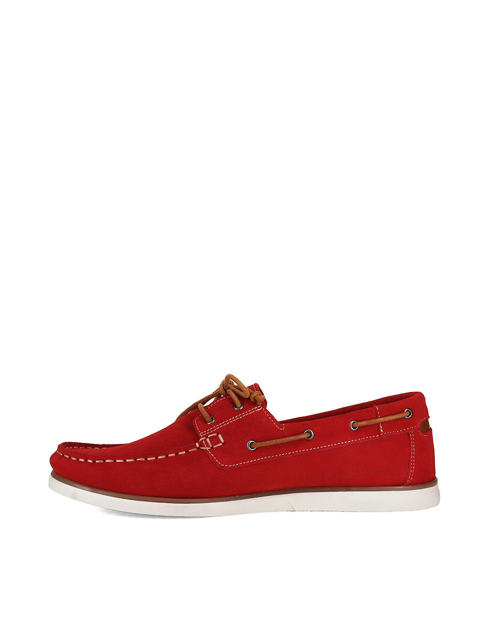 BRIGHTON Red Suede