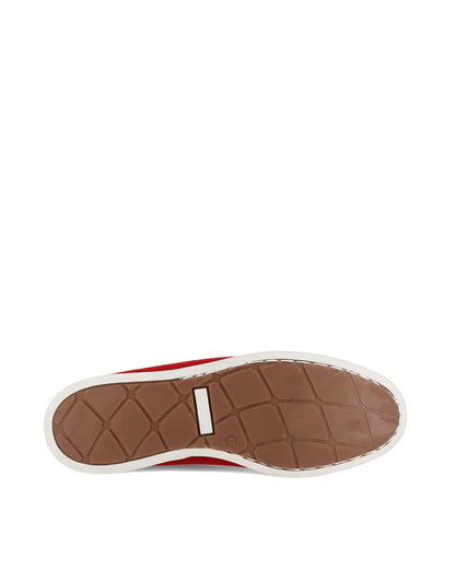 BRIGHTON Red Suede
